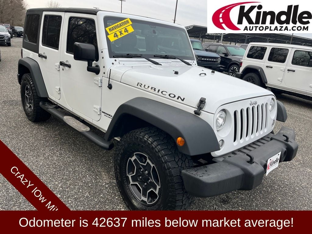 2017 Jeep Wrangler Unlimited Rubicon w/VERY LOW MILES