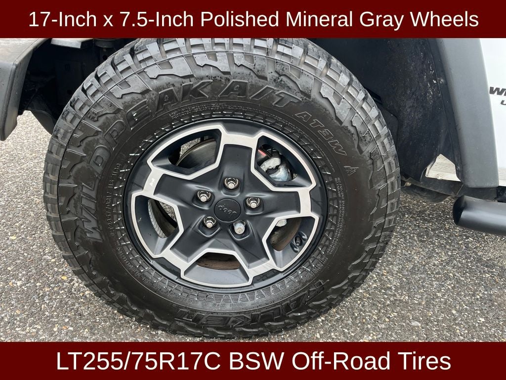 2017 Jeep Wrangler Unlimited Rubicon w/VERY LOW MILES