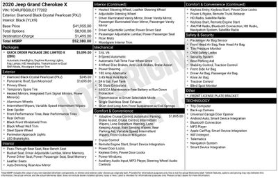 2020 Jeep Grand Cherokee Limited X