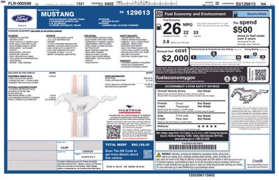 2025 Ford Mustang EcoBoost Premium Convertible Convertible