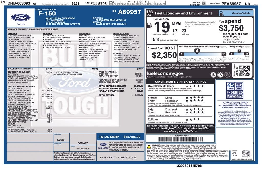 2023 Ford F-150 XLT