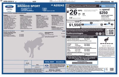 2021 Ford Bronco Sport Outer Banks