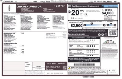 2026 Lincoln Aviator Reserve