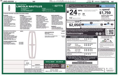 2026 Lincoln Nautilus Reserve