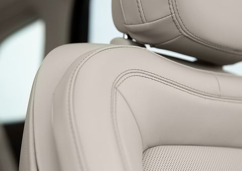 Fine craftsmanship is shown through a detailed image of front-seat stitching. | Kindle Lincoln in Cape May Court House NJ
