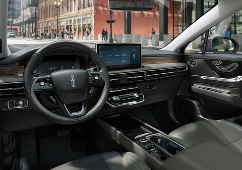 The interior dashboard of 2024 Lincoln Corsair® SUV is shown here. | Kindle Lincoln in Cape May Court House NJ