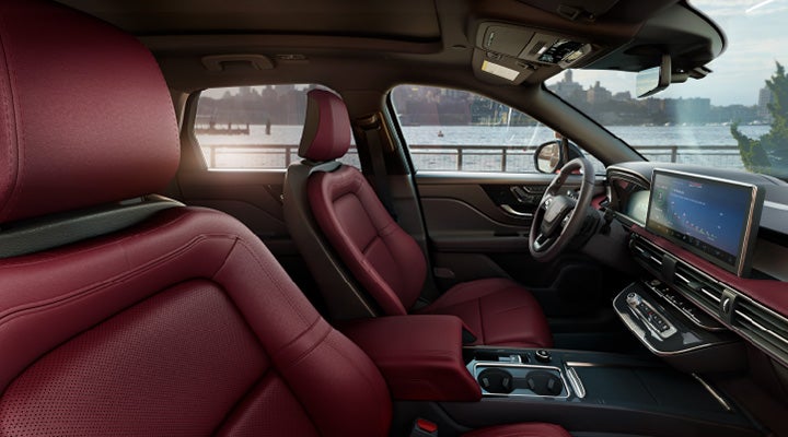 The available Perfect Position front seats in the 2025 Lincoln Corsair® SUV are shown.