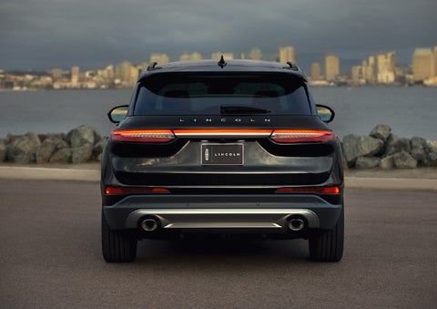 The rear lighting of the 2026 Lincoln Corsair® SUV spans the entire width of the vehicle. | Kindle Lincoln in Cape May Court House NJ