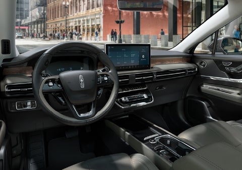 The interior dashboard of 2026 Lincoln Corsair® SUV is shown here. | Kindle Lincoln in Cape May Court House NJ