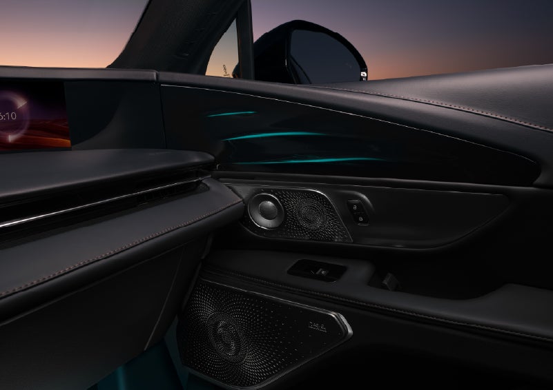 Selectable ambient lighting glows in the passenger door panel. | Kindle Lincoln in Cape May Court House NJ