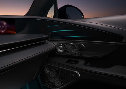 Selectable ambient lighting glows in the passenger door panel. | Kindle Lincoln in Cape May Court House NJ